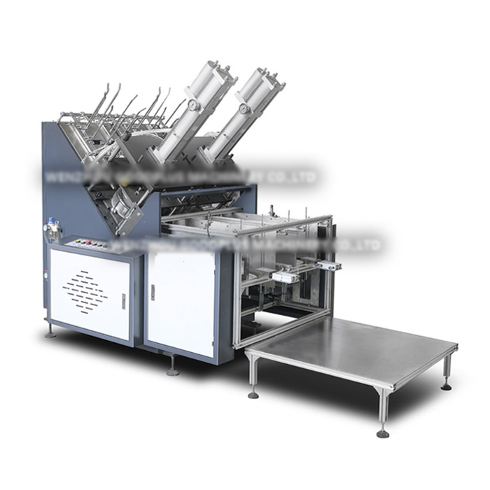 Automatic medium speed paper plate (tray) forming machine